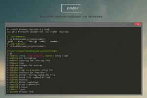 Software Recommendation: cmder