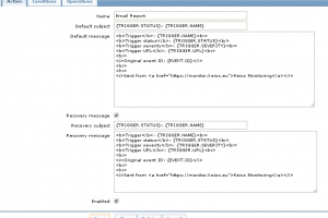 HTML E-mails from Zabbix